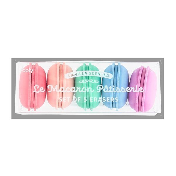 Ooly Le Macaron Patisserie Scented Eraser Set of 5 112096